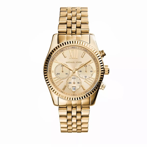 Michael Kors Michael Kors Lexington Chronograph Stainless Steel Gold Quartz Watch