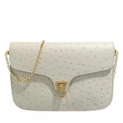 Coccinelle Coccinelle Beat Ostrich Gelso Crossbody Bag