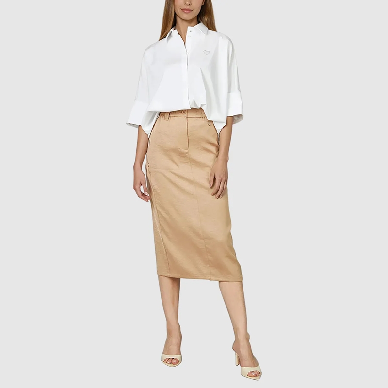 Marc Aurel Bluse Oversize Hemd weiss(Image 2)