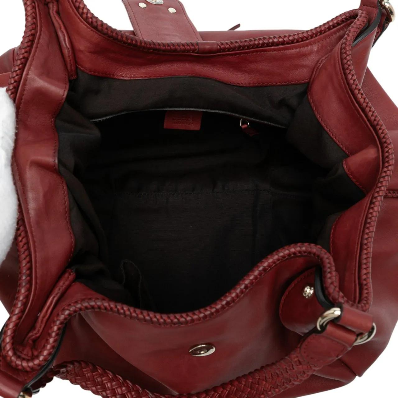 Thumbnail - Gucci Hobo Bags - Leather Marrakech Hobo Bag - Gr. unisize - in Rot - für Damen