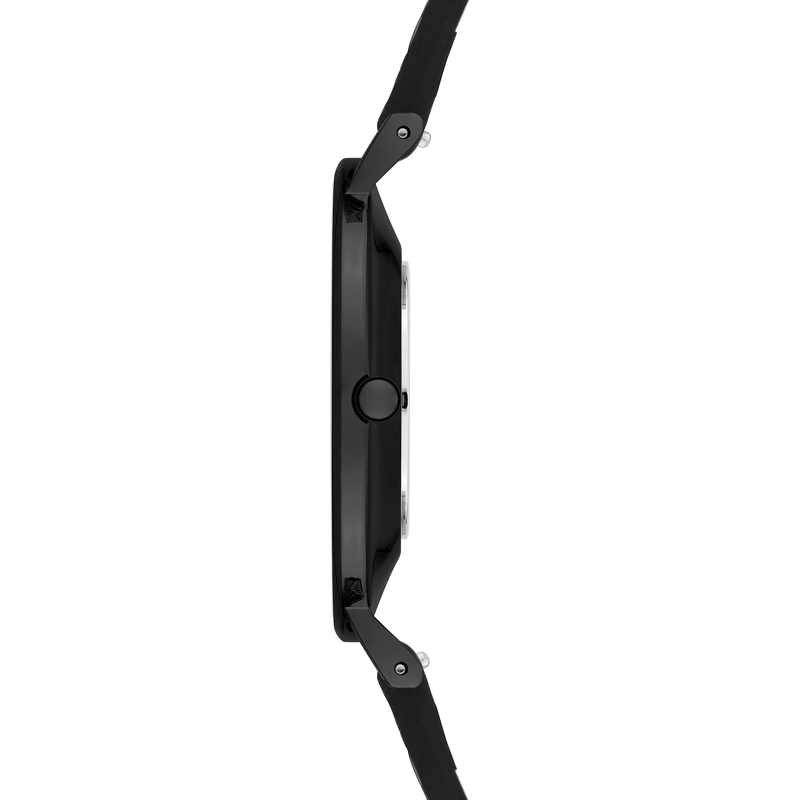 Liebeskind Berlin Quarzuhr Kunstleder Armbanduhr schwarz(Image 4)