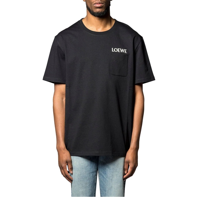 Loewe T-Shirt RELAXED FIT T-SHIRT BLACK schwarz