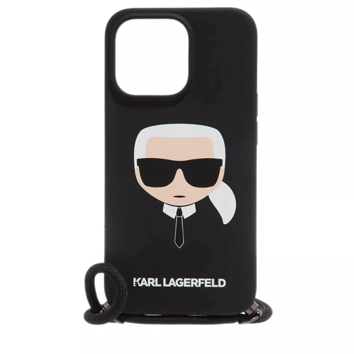 Karl Lagerfeld Ikonik Cord Iph 13 Pro Black Handyhülle