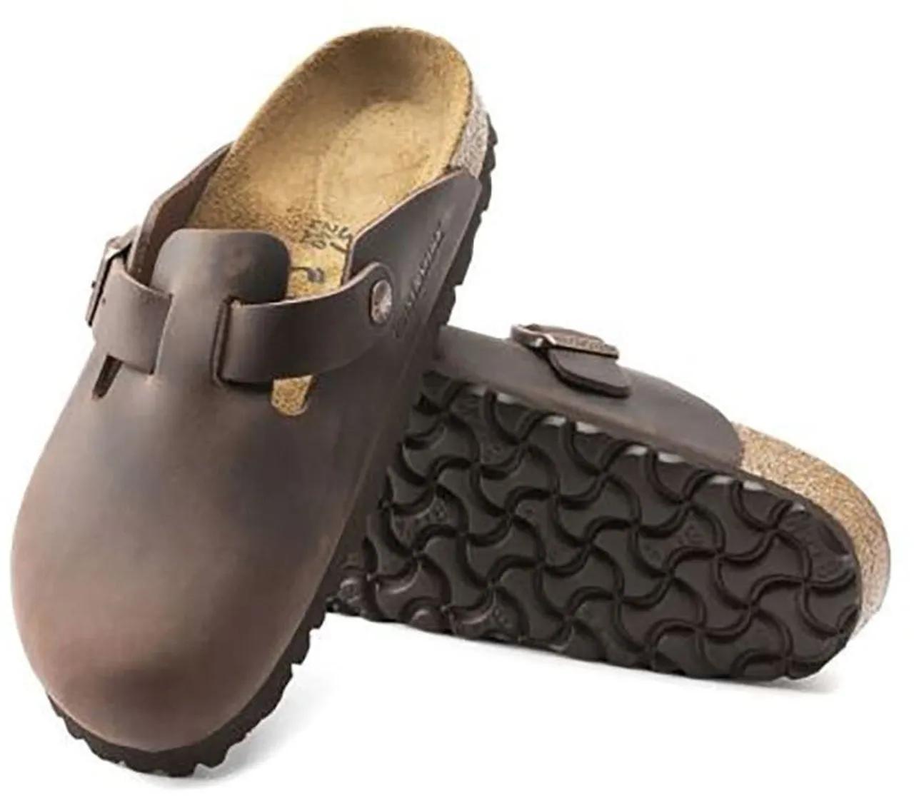 Thumbnail - Birkenstock Loafer - Boston Mules - Gr. 41 (EU) - in Braun - für Damen