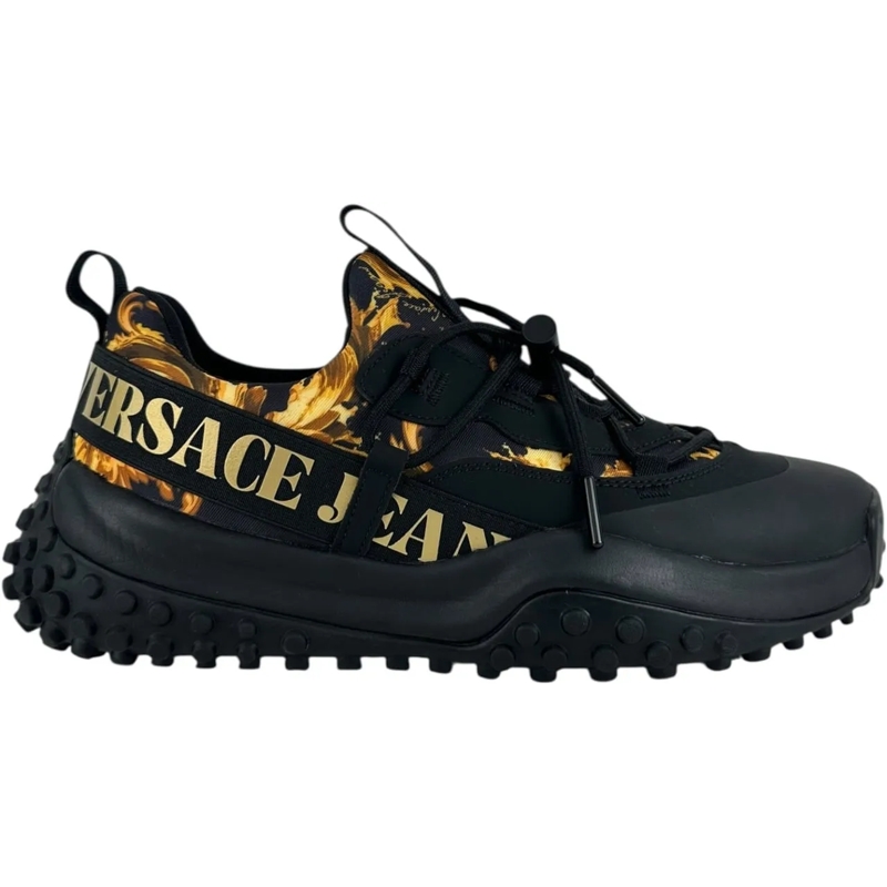 Versace Jeans Couture Low-Top-Sneaker Heren Sneaker schwarz