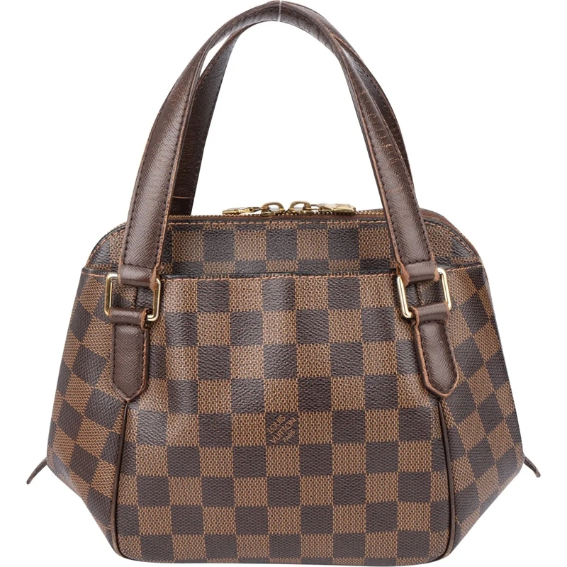 Louis Vuitton Tote Louis Vuitton Damier Ebene Monogram Belem PM Handb braun