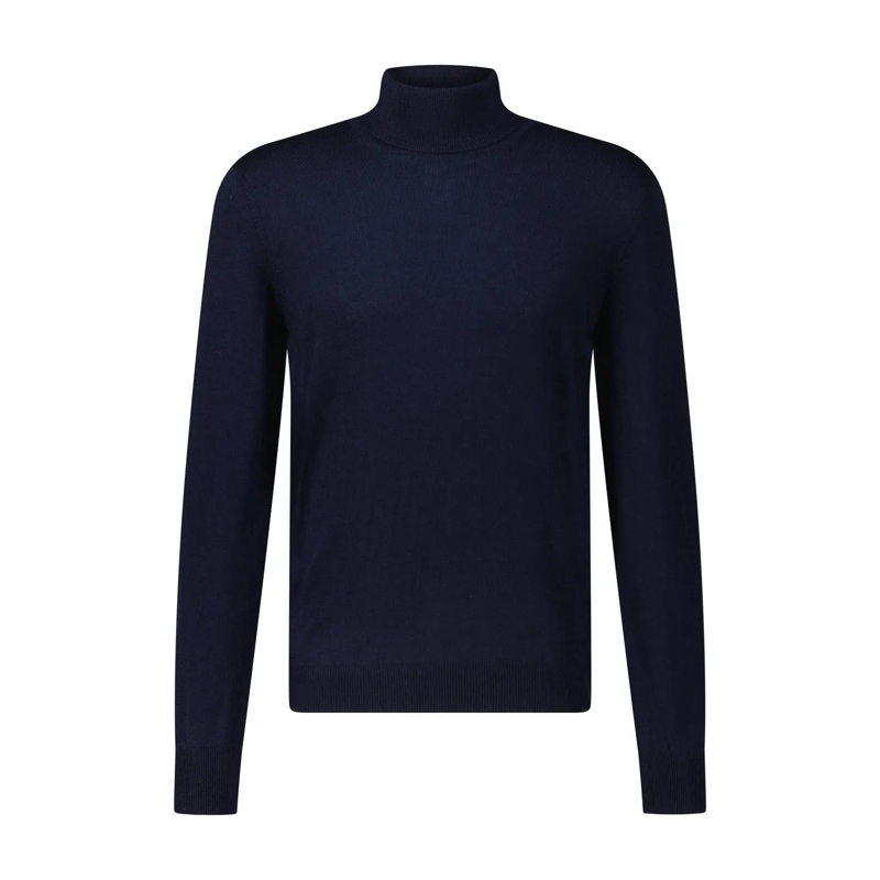Gran Sasso Pull à col roulé Rollkragenpullover aus Wolle grau(Image 3)