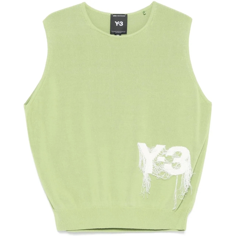 Y-3  Knit Vest Maglim grün