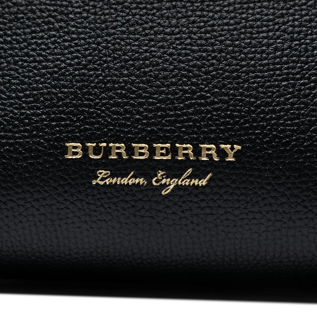 Thumbnail - Burberry Hobo Bags - Small Calfskin and House Check Camberley Satchel - Gr. unisize - in Schwarz - für Damen