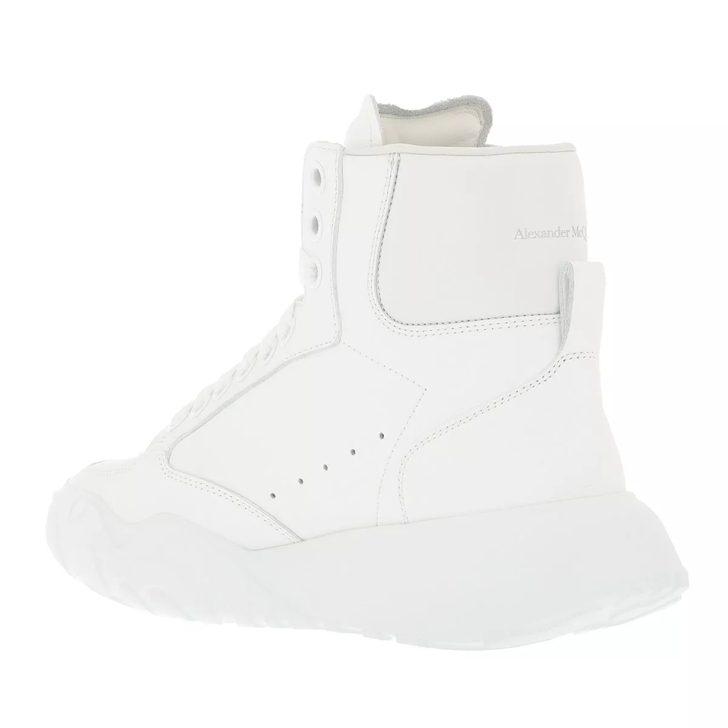 Alexander McQueen High Top Sneakers White White sneaker a plateforme