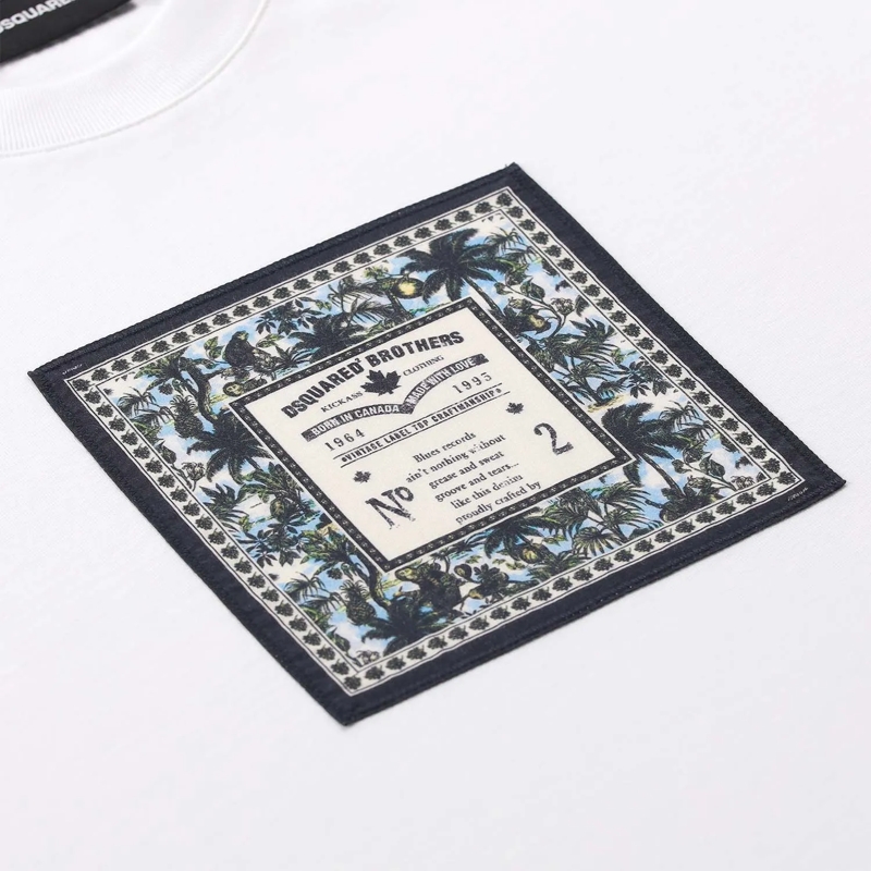 Dsquared2 T-Shirt T-Shirt mit Print weiß(Image 4)