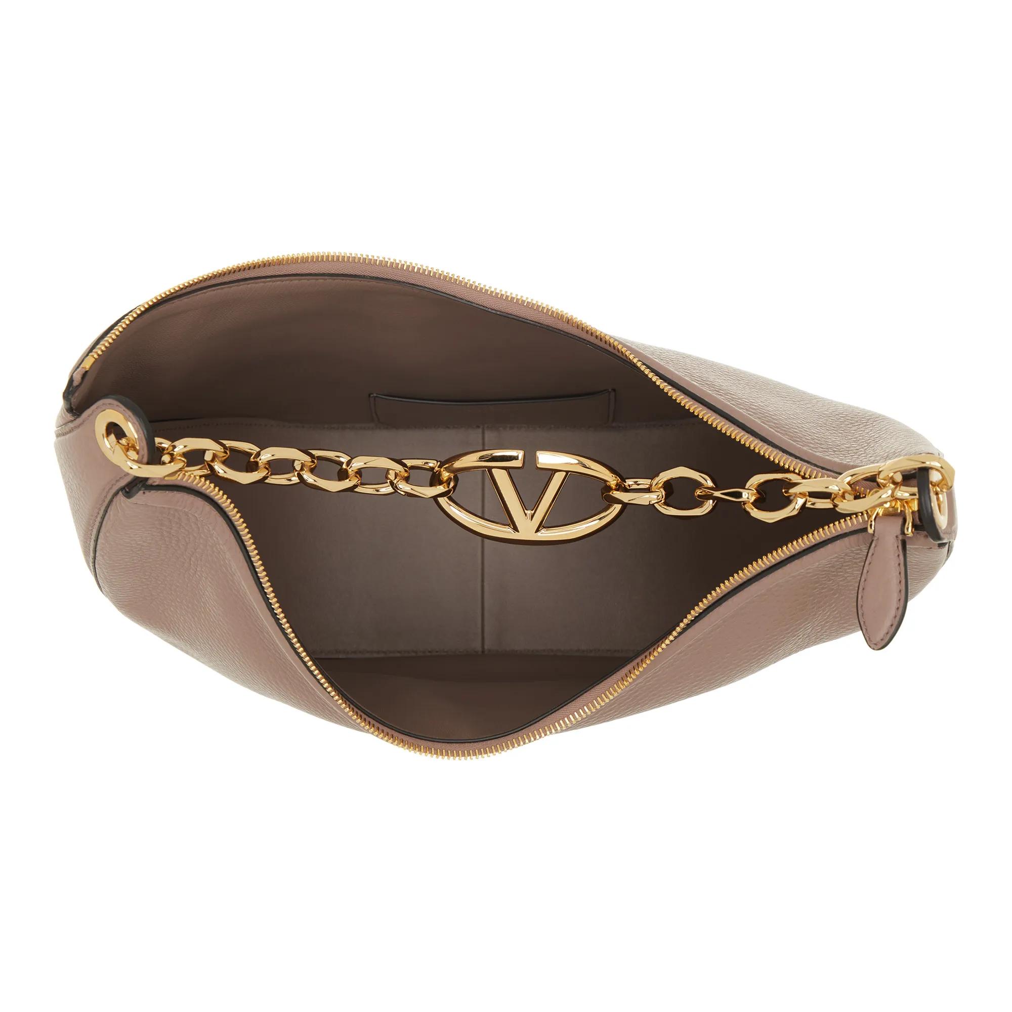 Valentino Garavani Hobo bags VLogo Moon Medium Hobo Bag in taupe