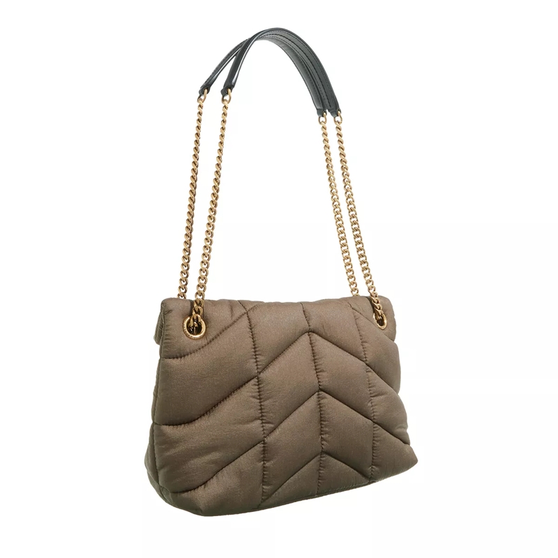Saint Laurent Schultertasche BO MNG Puffer schwarz(Image 5)