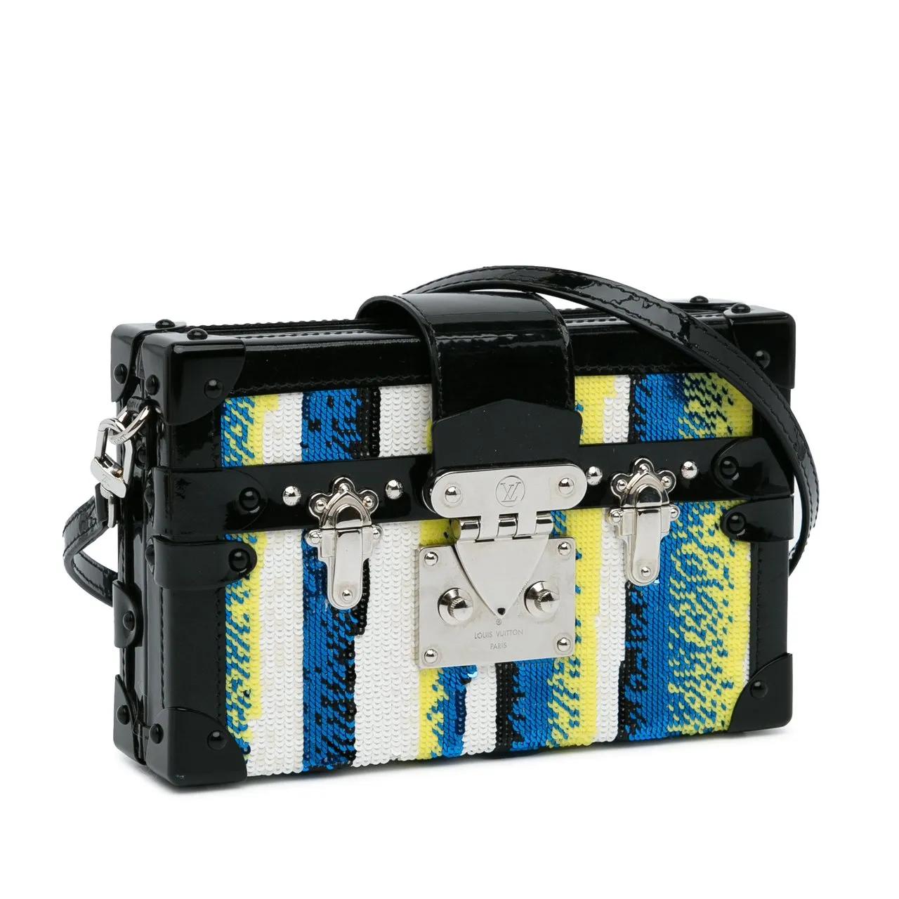 Thumbnail - Louis Vuitton Hobo Bags - 2015 Sequins Petite Malle - Gr. unisize - in Schwarz - für Damen