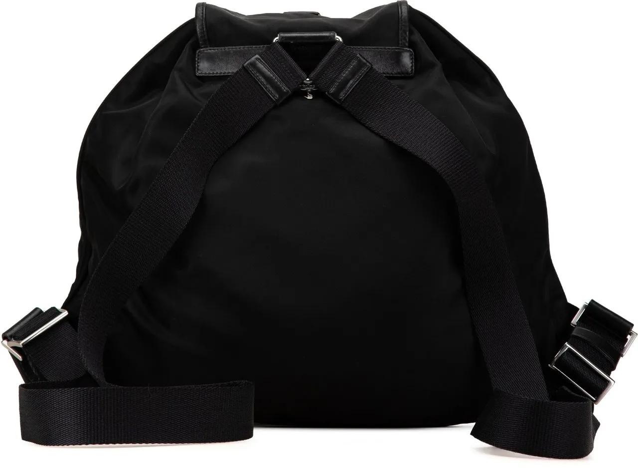 Prada Rugzakken 2000-2013 Tessuto Backpack in zwart