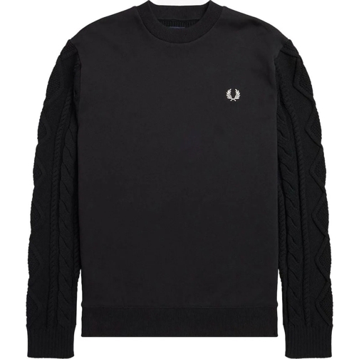 Fred Perry  Sweatshirt Black schwarz