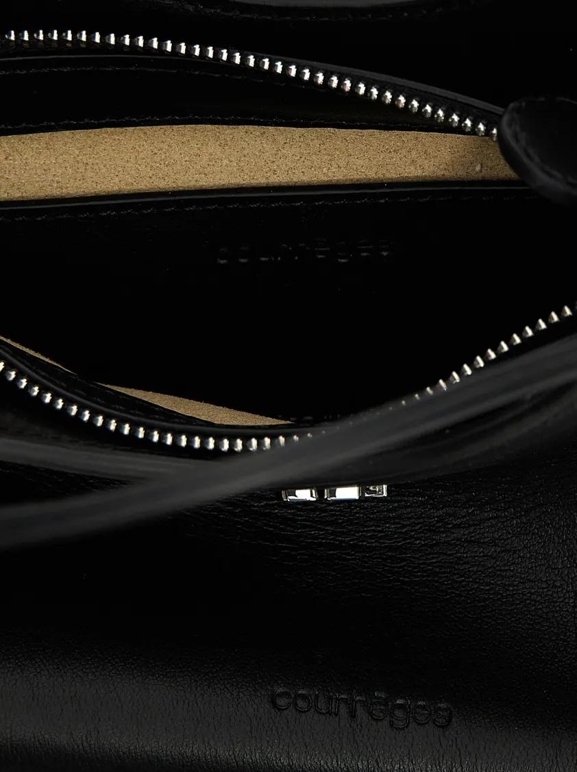 Courrèges Hobo bags 'Mini Holy Day' Handbag in zwart