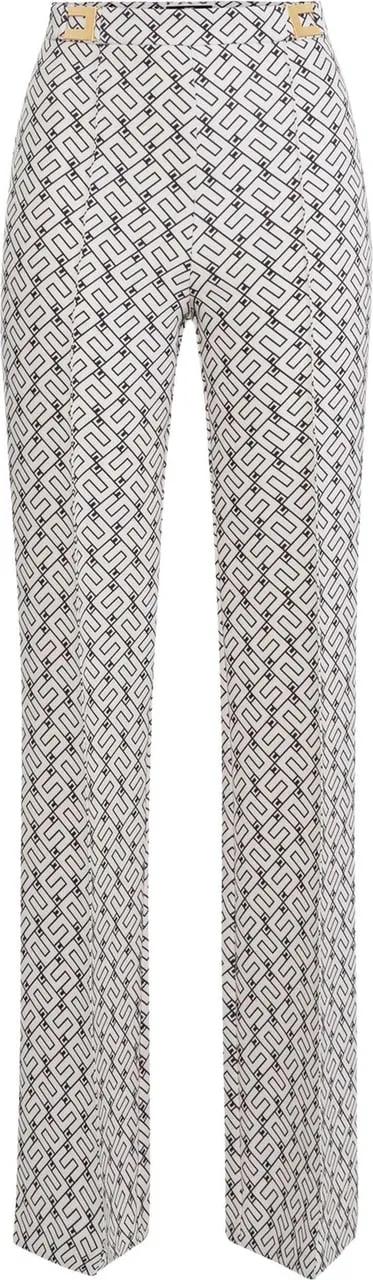 Thumbnail - Elisabetta Franchi - Elisabetta Franchi Pantalons Zwart Pa00336e2 E84 - Größe IT 44 - schwarz