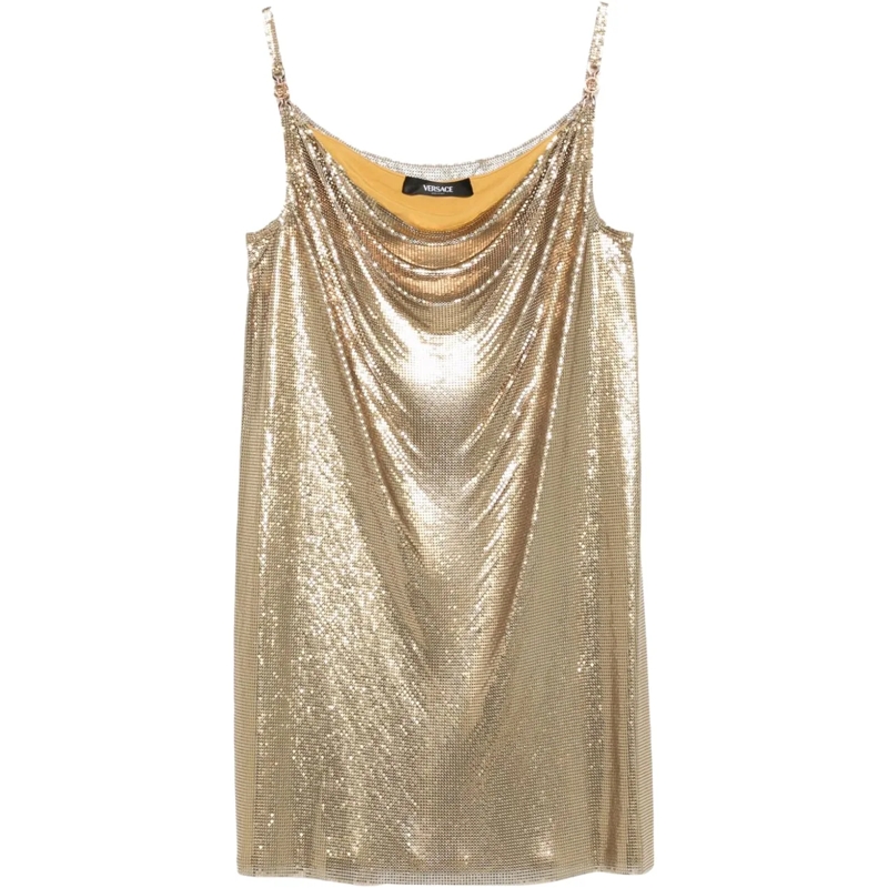 Versace Minikleid Dresses Golden gold