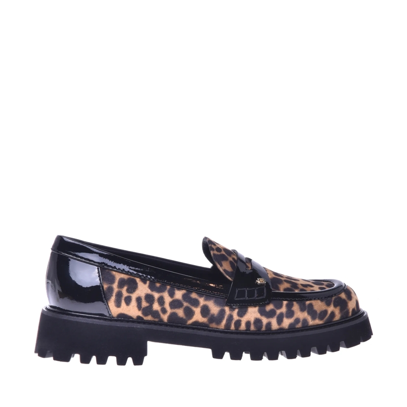 Baldinini Bootsschuhe MOCASSIN BALDININI leopard