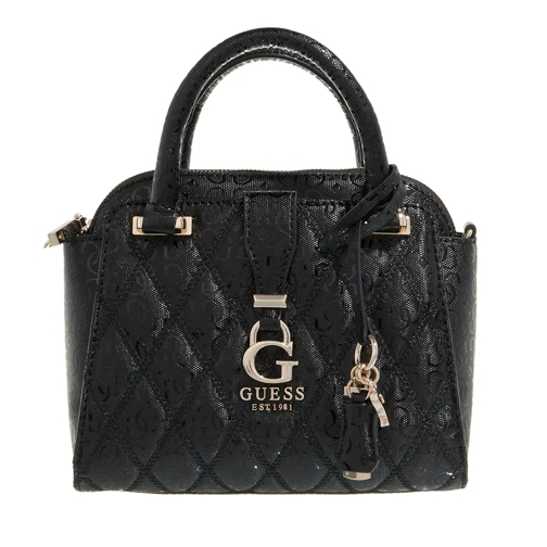 Guess Adi Small Satchel Black Tote