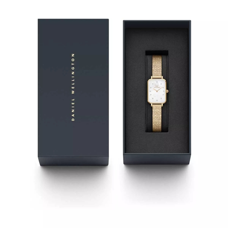 Daniel Wellington Dw Quadro Lumine Mop G GOLD Quartz Watch