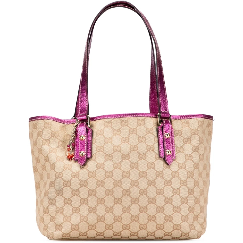 Gucci Shopper GG Canvas Jolicoeur Tote braun