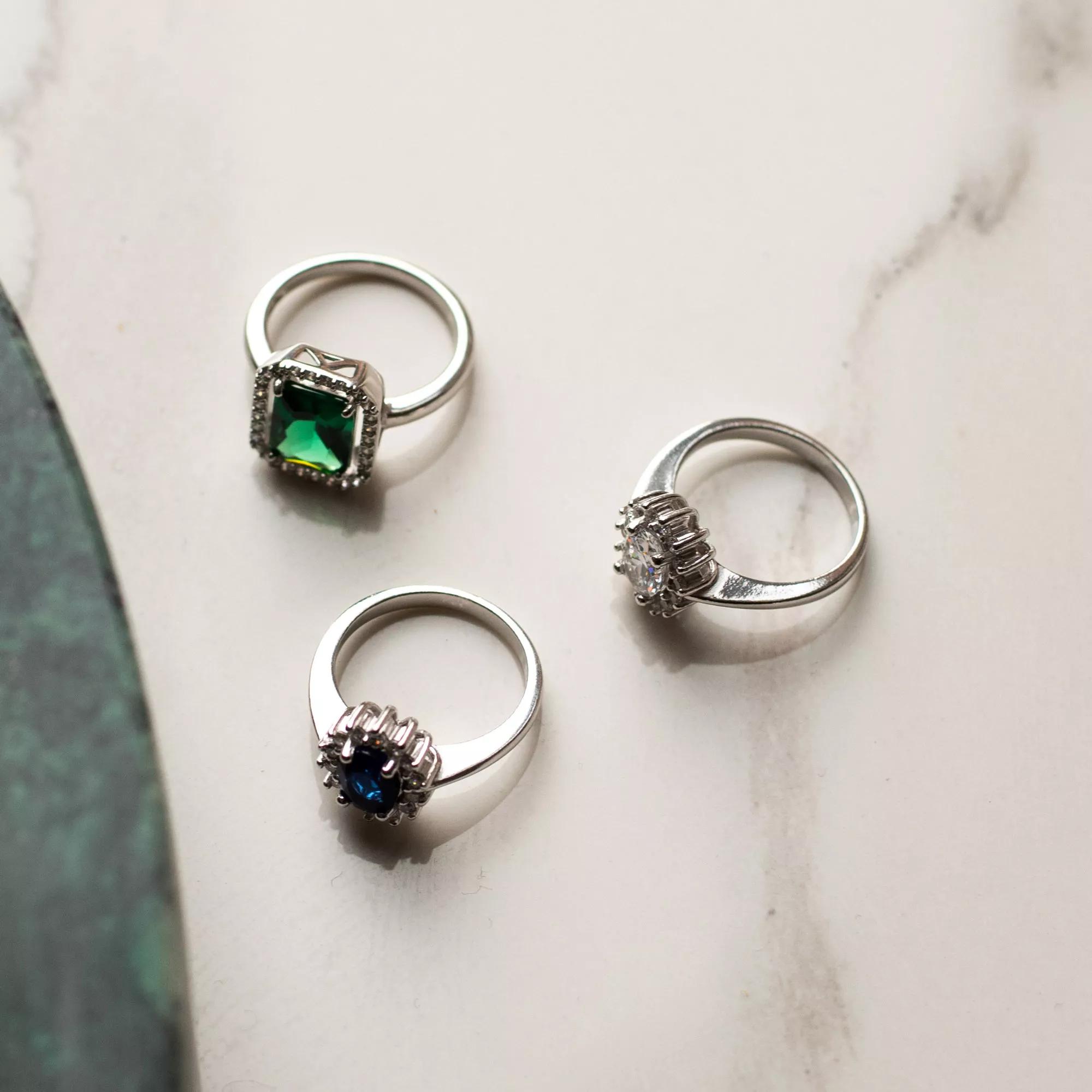 Thumbnail - Parte Di Me Ring - Mia Colore Verdi Ring - Gr. 58 - in Mehrfarbig - für Damen