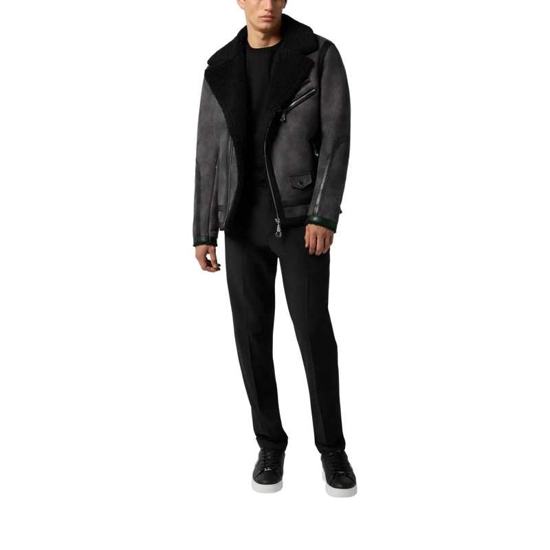 Philipp Plein Übergangsjacke Jacke schwarz(Image 2)