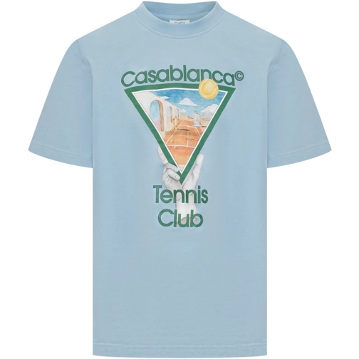 Casablanca T-Shirts T-Shirt Metaphysical blau