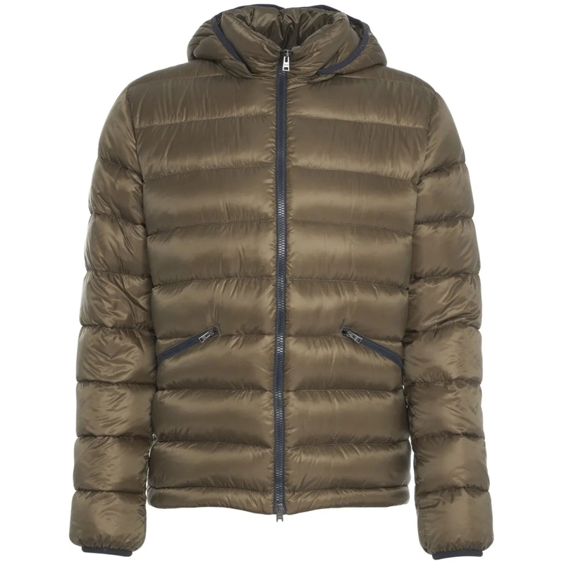 Herno Daunenjacke Quilted down jacket grün