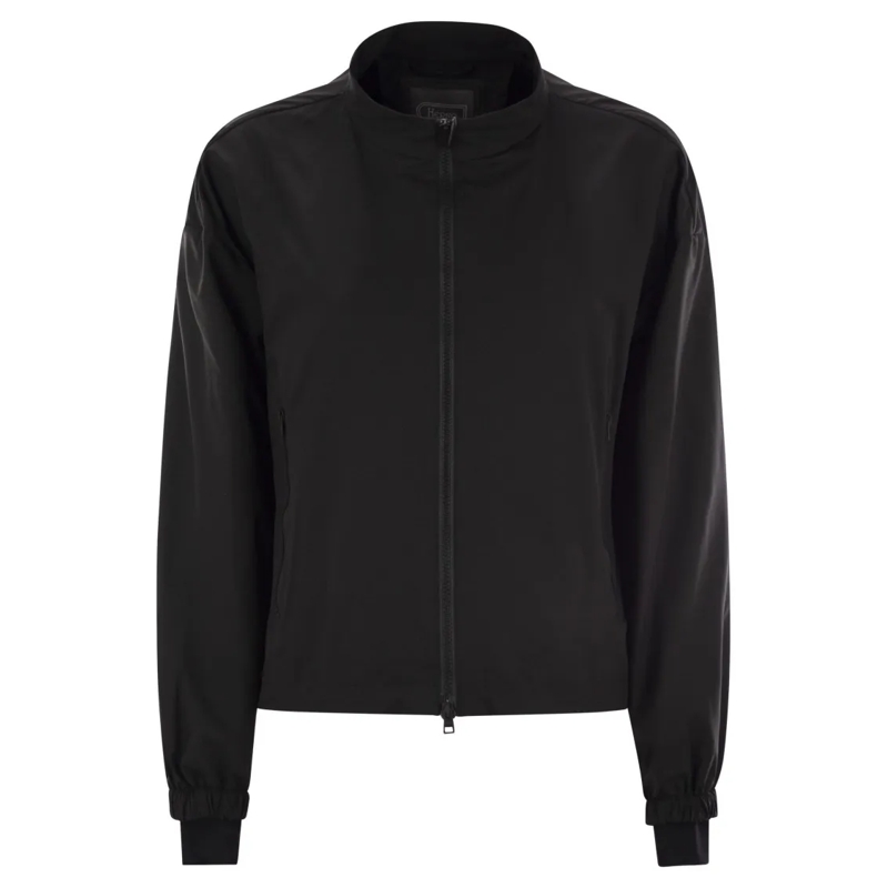 Herno Bomberjacke Laminar Bomber Jacket With Zip Black