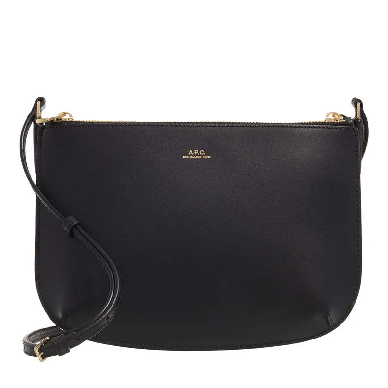A.P.C. Schultertasche Sac Sarah Lzz Black
