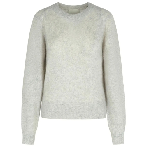 Isabel Marant Trui Lusia' Light Grey Cashmere Blend Sweater Grey