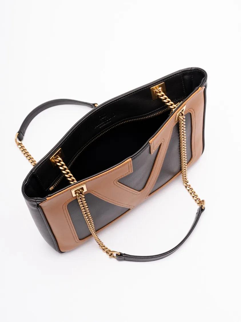 Thumbnail - Valentino Garavani Shopper & Totes - `Viva Superstar` Small Tote - Gr. unisize - in Schwarz - für Damen