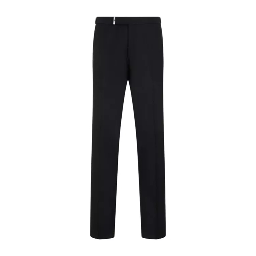 Tom Ford Black Wool Pants Black 