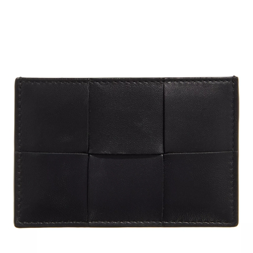 Bottega Veneta Card Holder Leather Black Korthållare