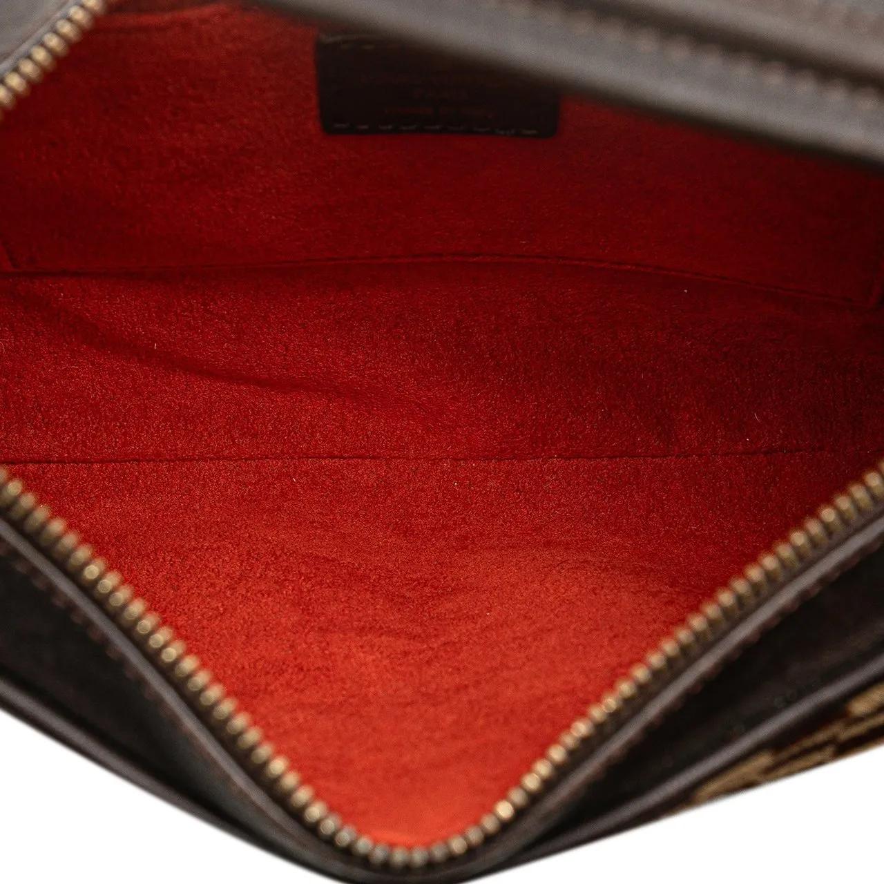 Louis Vuitton Crossbody bags 2000 Damier Sauvage Tigre in bruin
