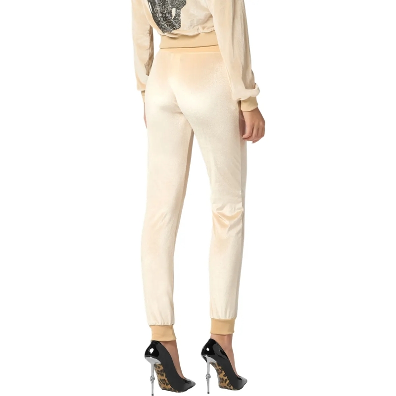 Philipp Plein Jogginghose Jogginghose Skull Mit Schmucksteinen beige(Image 2)