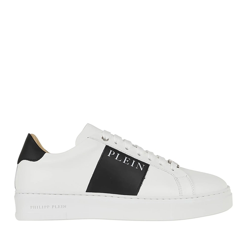 Philipp Plein Low-Top Sneaker Sleek Calf Leather Sneakers White