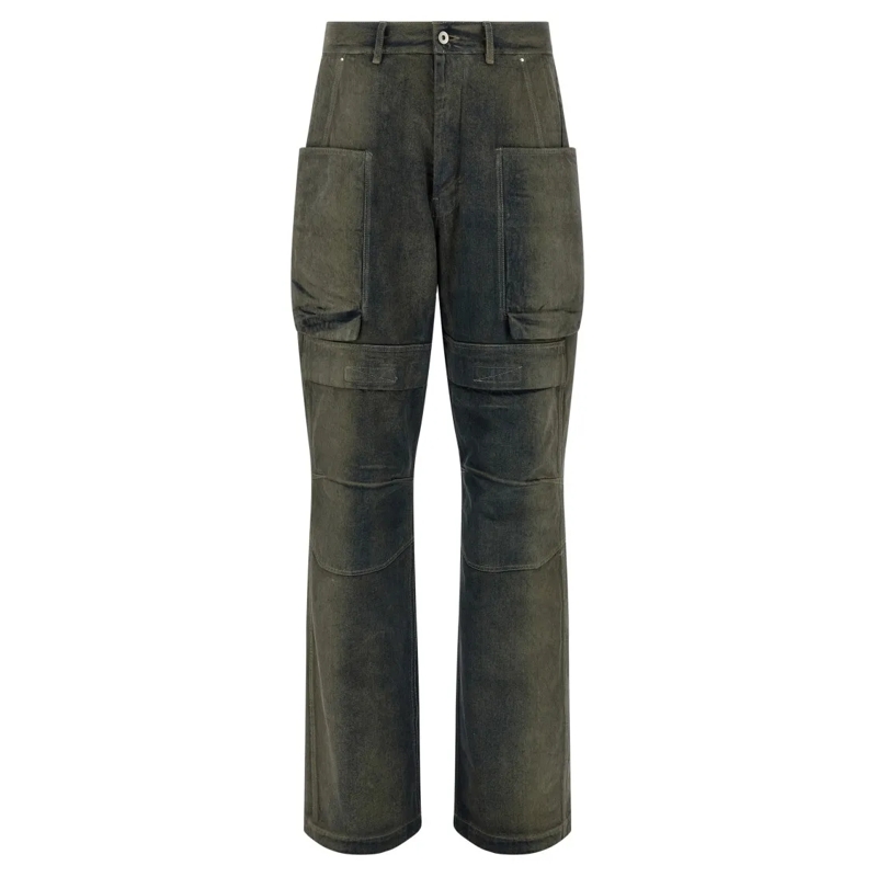 Rick Owens Jeans 'Stefan Cargo' Jeans Black