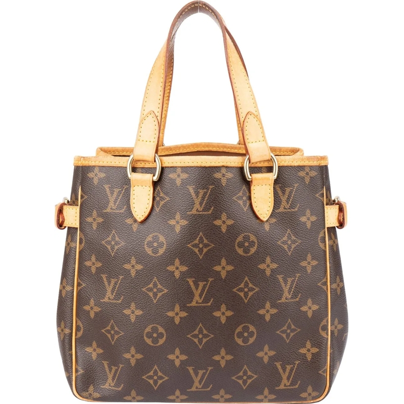 Louis Vuitton Schultertasche Louis Vuitton Canvas Monogram Batignolles PM Handb braun