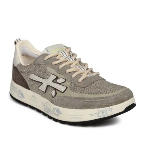 Premiata Nous Sneakers Neutrals låg sneaker