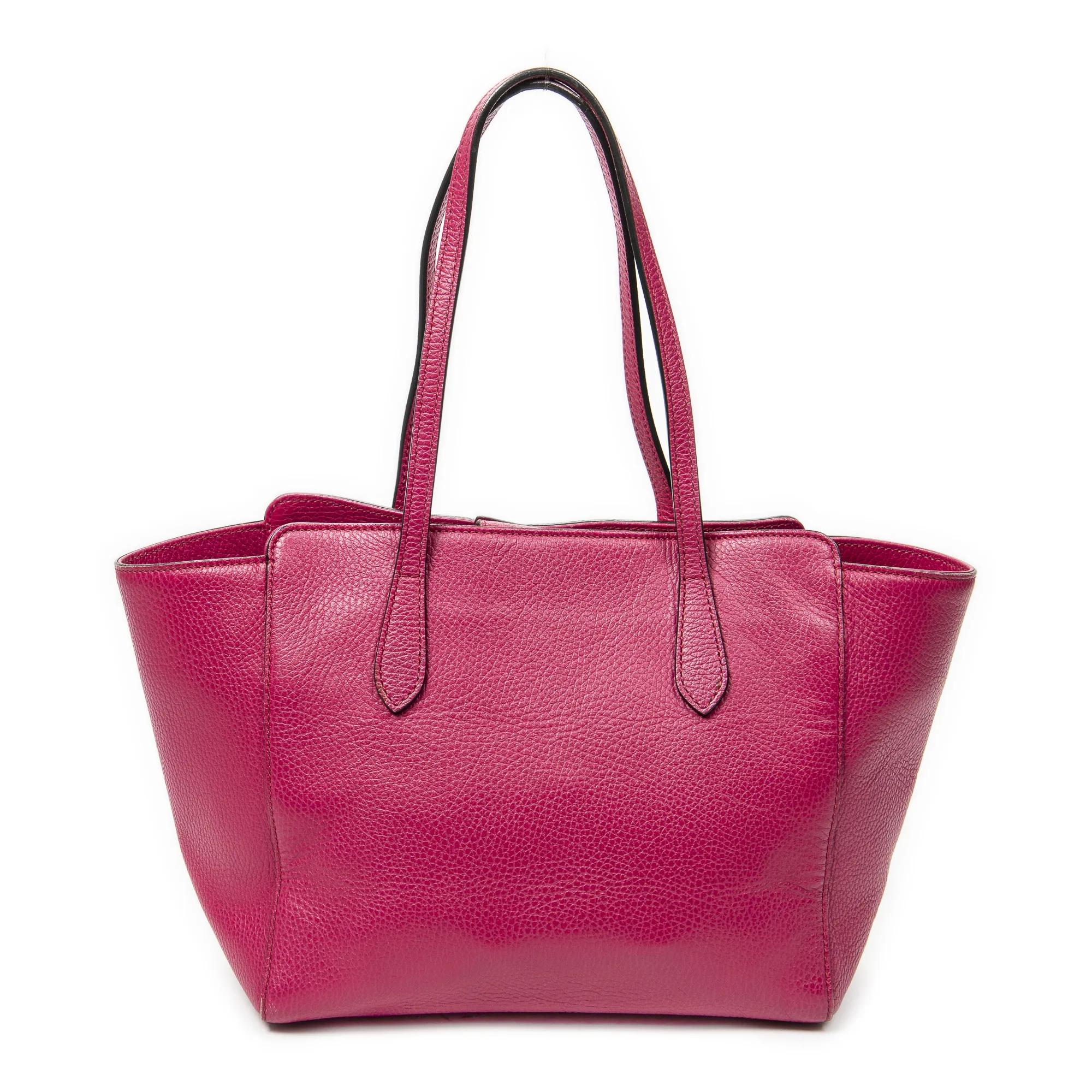 Thumbnail - Gucci Crossbody Bags - Small Swing Tote - Gr. unisize - in Rosa - für Damen