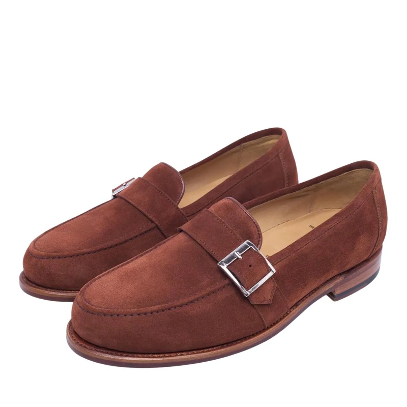 Heinrich Dinkelacker Loafer Loafer Wien Single Monk V mittel-braun(Image 2)