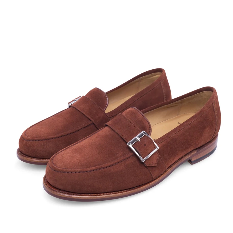 Heinrich Dinkelacker Loafer Loafer Wien Single Monk V mittel-braun(Image 2)