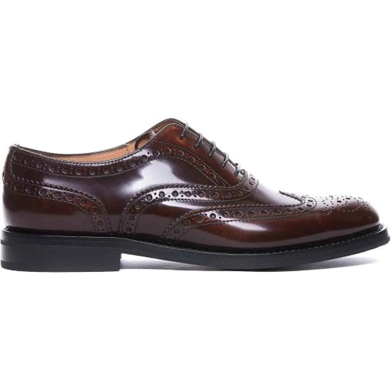Church's Slides Church's Classic Lace-Up Leather Derbies braun