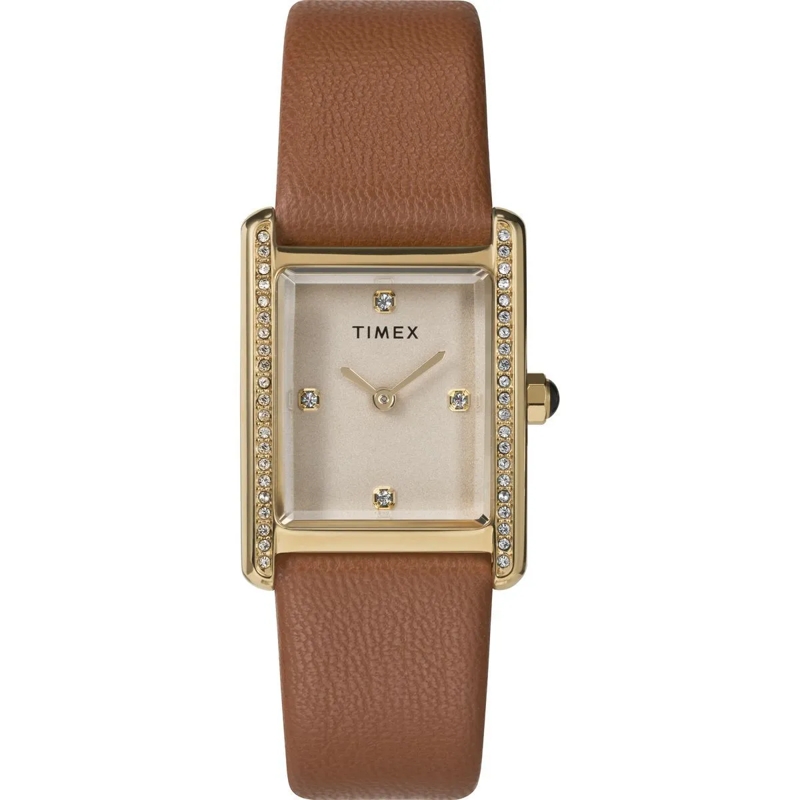 Timex Quarzuhr Quarz-Analoguhr Hailey braun