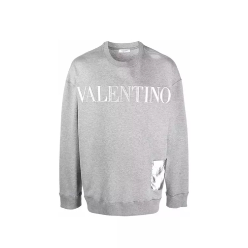 Valentino Logo Sweatshirt Grey 