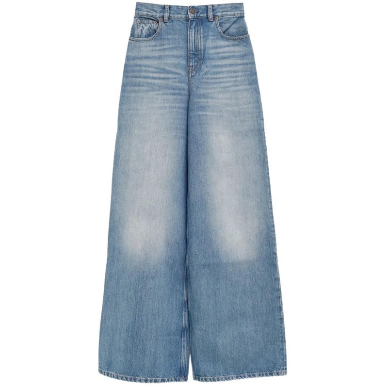 Chloé Jeans mit geradem Bein Jeans Clear Blue blau